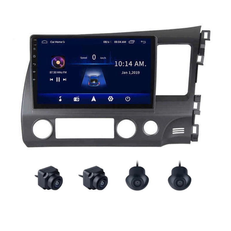 Deciplug-Honda-Civic-Android-Stereo-With-Camera-2006-2014