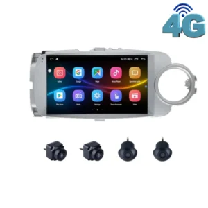 Deciplug-Toyota-yaris-Android-Frame-Camera-with-Sim-Support.
