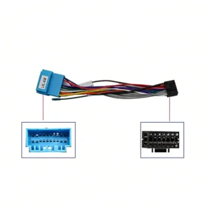 Suzuki 20 Pin Aftermarket android stereo power cable wiring harness