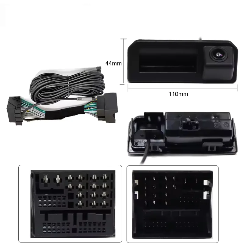 Skoda-Volkswagen-Audi-Rear-View-Reverse-Parking-Camera-Kit-OEM-Style-OEM-Fit.